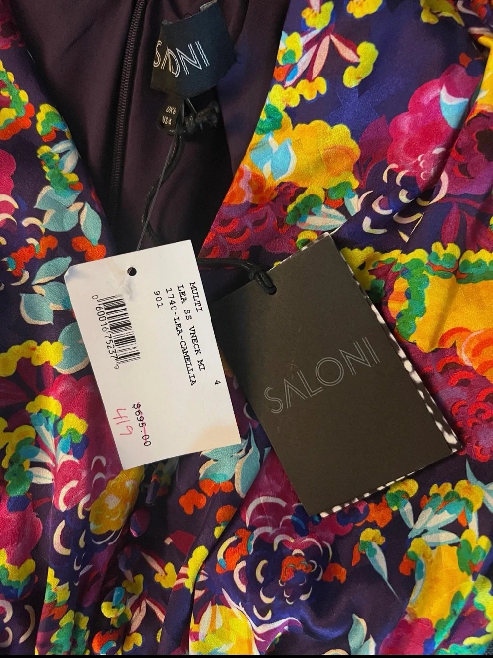 SALONI colorful floral
